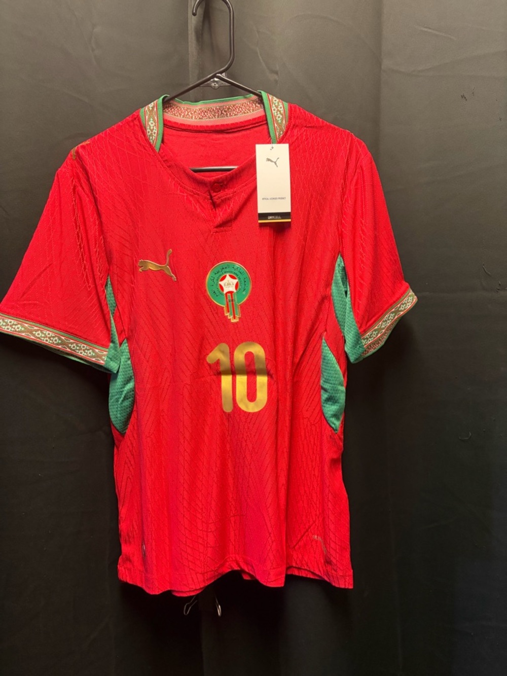Brahim Diaz Morocco 2026 World Cup Home Jersey